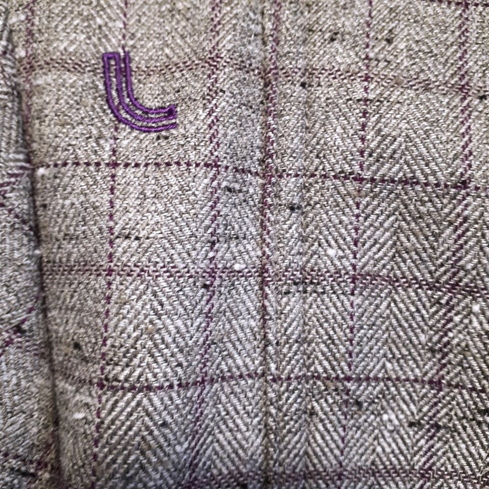 Lole Grey Coat with Purple Accents - Picture 10 of 16